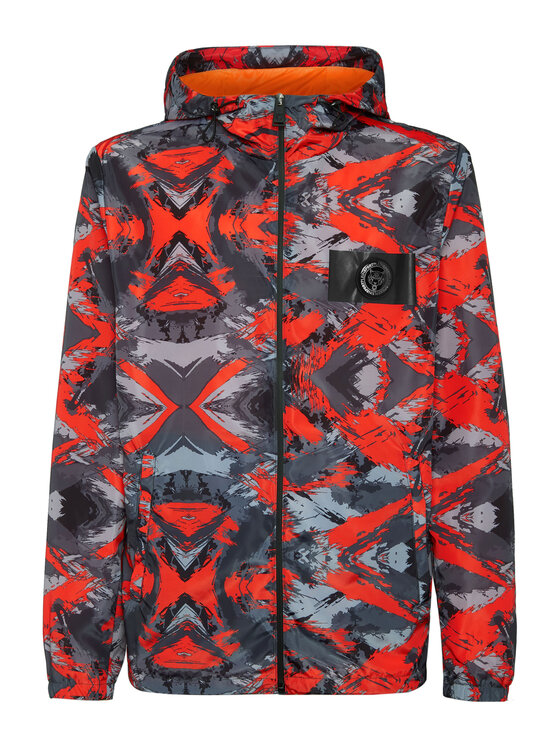 Plein Sport Plein Sport Giacca a vento 7339 Arancione Regular Fit
