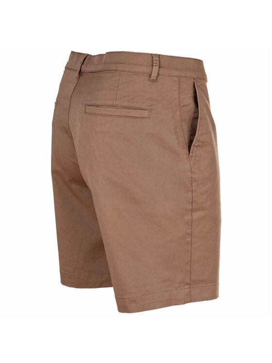 Emporio Armani Emporio Armani Szorty materiałowe 28232 Brązowy Comfort Fit