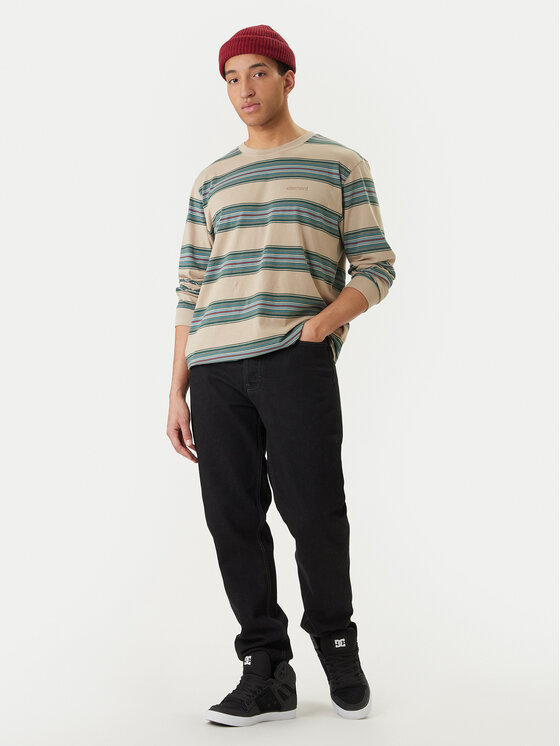 Element Element Jeansy Regular 5 Denim ELYDP00131 Černá Tapered Fit