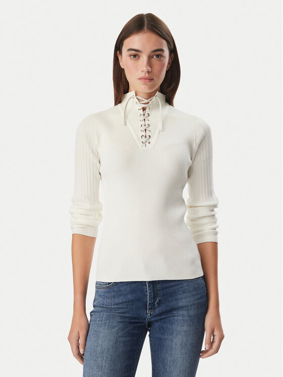 Liu Jo Sport Liu Jo Sport Светр TF6082 MS63L Кремовий Regular Fit