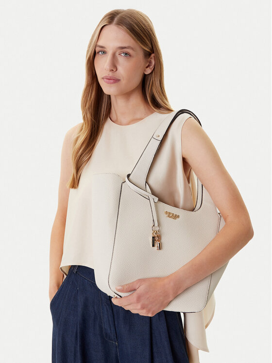 Guess Geantă Calista HWBG73 34220 Alb