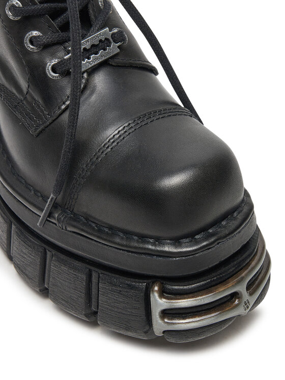 NEW ROCK NEW ROCK Bocanci M-NEWMILI083-S37 Negru