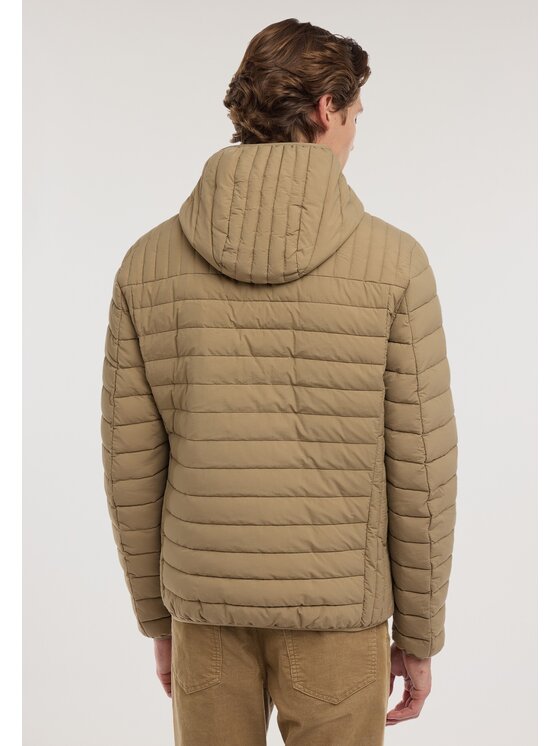 Trussardi Trussardi Giubbotto piumino F004M000009N041 Crema Regular Fit