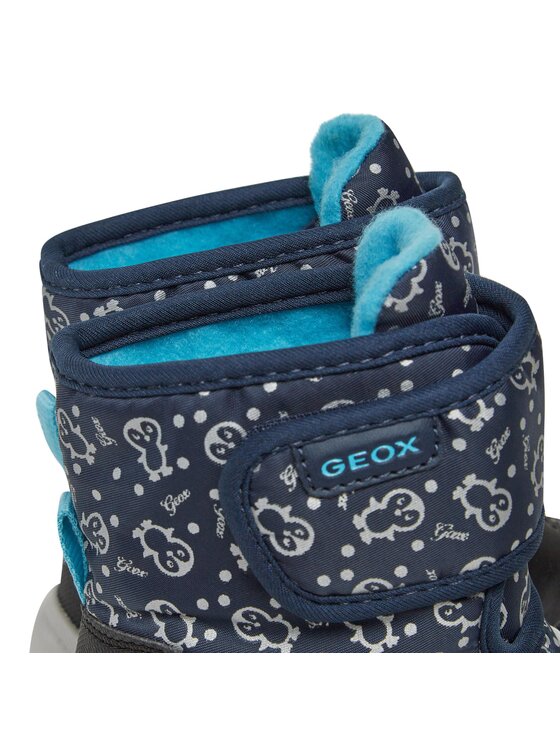 Geox Geox Čizme za snijeg B Flanfil Girl B Abx B263WG 0BCMN CF4N4 S Tamnoplava