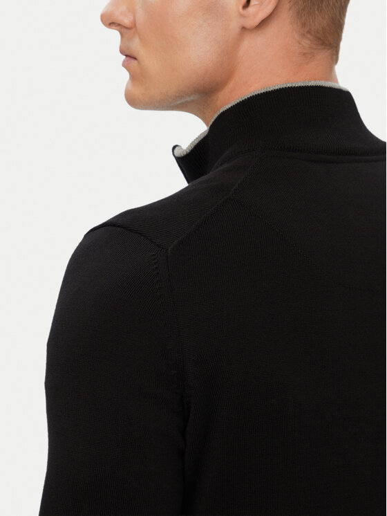 Aeronautica Militare Aeronautica Militare Πουλόβερ 262MA1670UL00506 Μαύρο Regular Fit