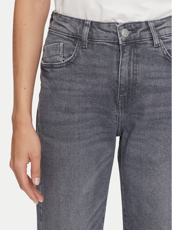 Noisy May Noisy May Jeans Yolanda 27030419 Grigio Wide Leg