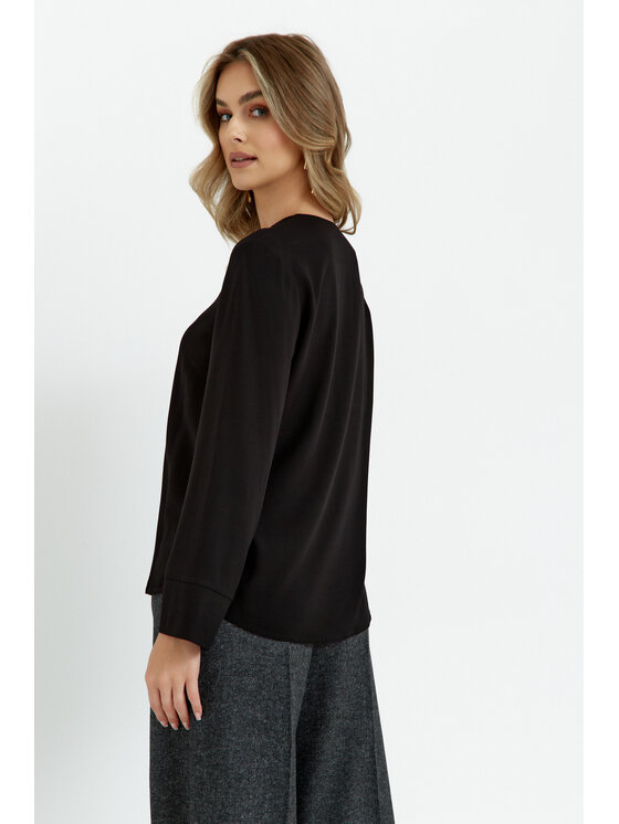 Stylove Stylove Halenka S391 Černá Curvy Fit