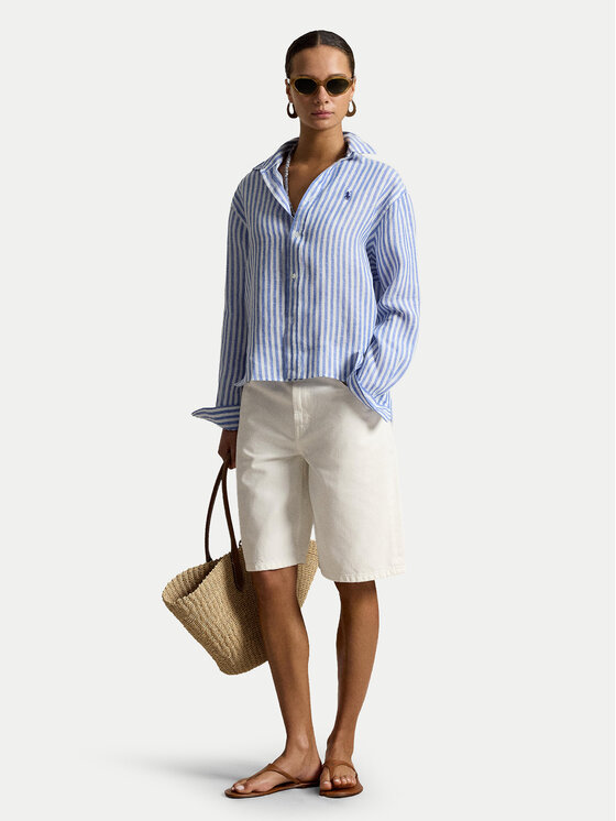 Polo Ralph Lauren Polo Ralph Lauren Särk 211935130503 Helesinine Relaxed Fit