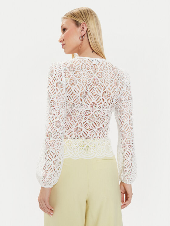Morgan Morgan Bluse 241-TOULI Écru Regular Fit