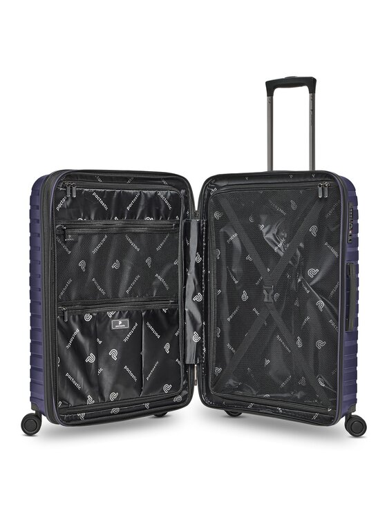Pactastic Pactastic Komplet walizek 292588 Fioletowy