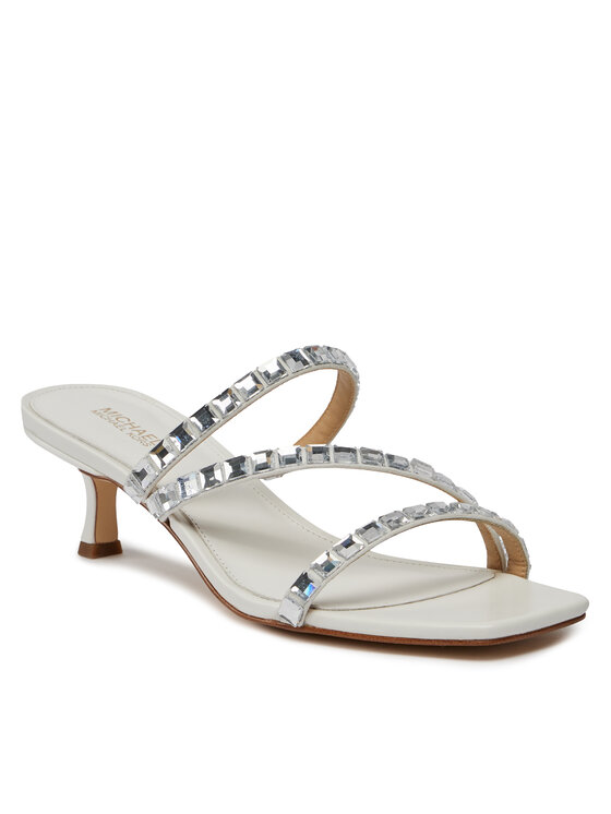 MICHAEL Michael Kors MICHAEL Michael Kors Шльопанці Celia Kitten Slide 40R4CIMS1S Срібний