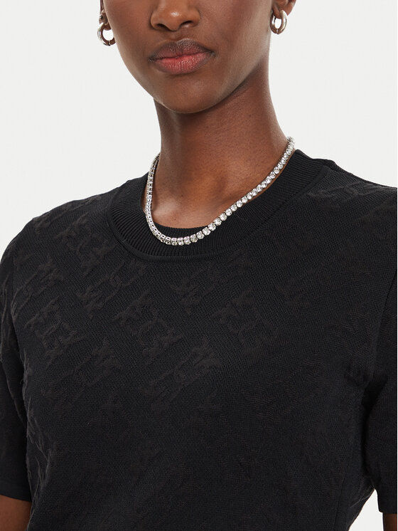 PINKO Pinko Bluse Maglia 103976 A21T Schwarz Regular Fit