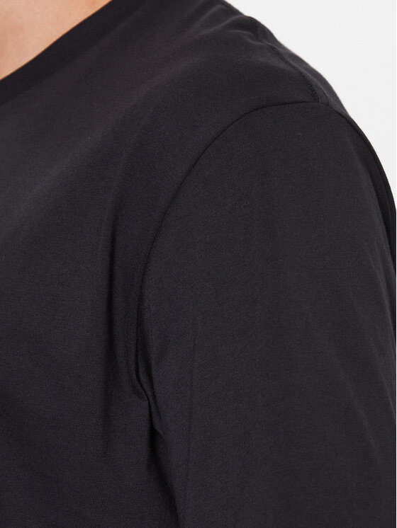 Just Cavalli Just Cavalli T-Shirt 75OAHE05 Schwarz Regular Fit