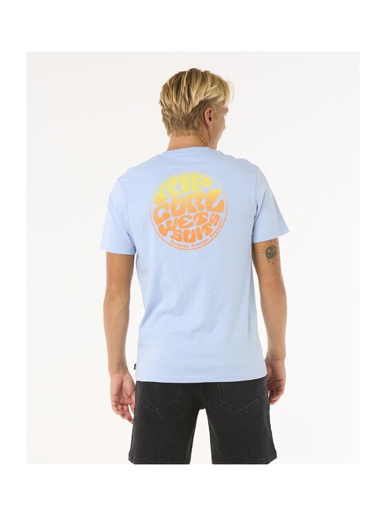 Rip Curl Rip Curl T-Shirt Wettie Passage Icon Tee Błękitny Standard Fit