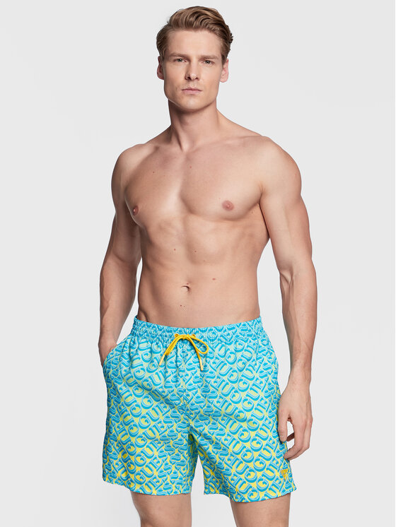 Pantaloncini da bagno F3GT05 TEL62 Verde Regular