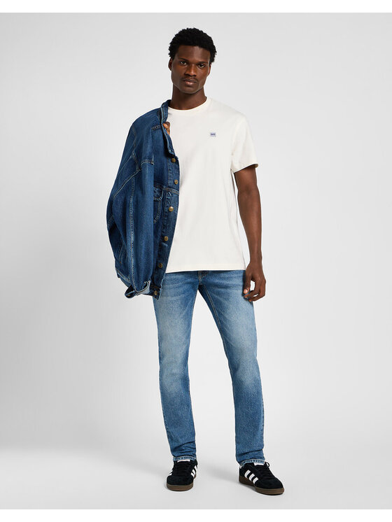Lee Lee Jeansy 112355862 Niebieski Slim Fit
