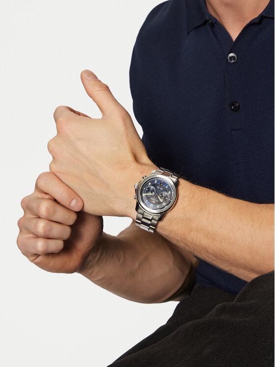 Tommy Hilfiger Tommy Hilfiger Laikrodis Wesley 1710626 Sidabrinė