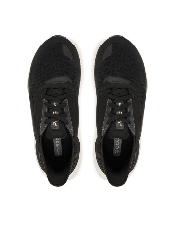 Clarks Clarks Sneakersy Clarks Pace. 26184715 Čierna