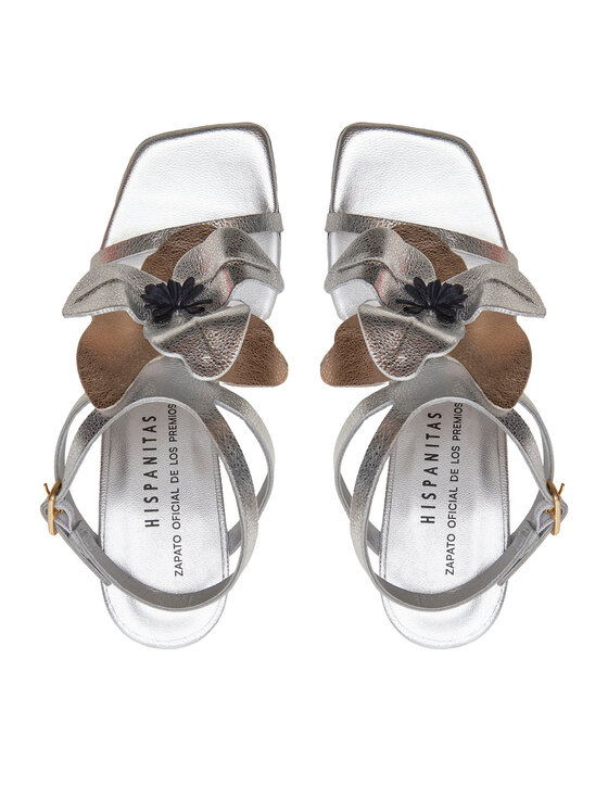 Hispanitas Hispanitas Sandalen Cliente GOYA24 C003 Silberfarben