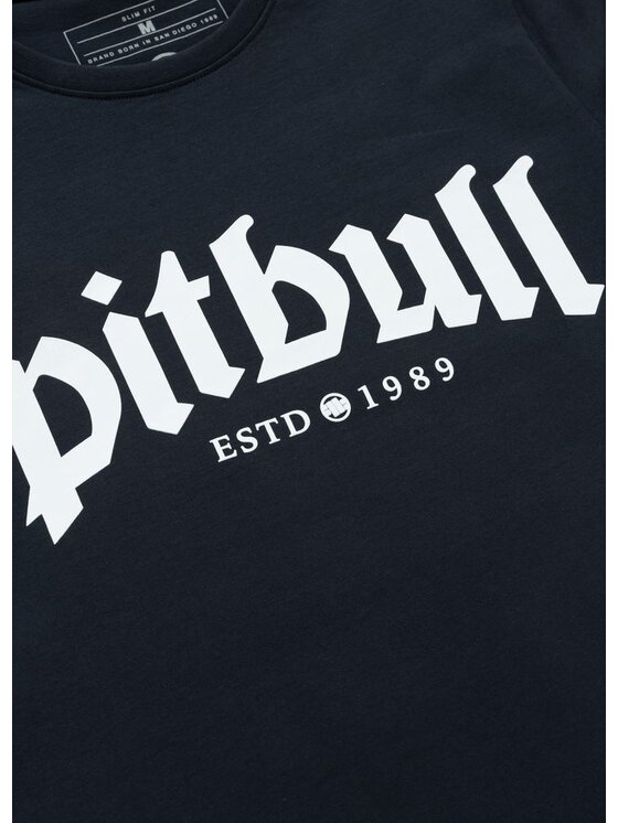 PITBULL PITBULL T-Shirt O'SIDE Granatowy Regular Fit