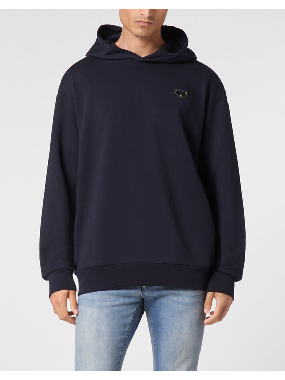 PHILIPP PLEIN PHILIPP PLEIN Felpa 9441 Celeste Regular Fit