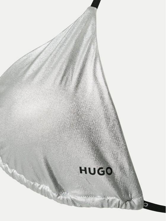 HUGO HUGO Vrchní část bikin 50535242 Stříbrná