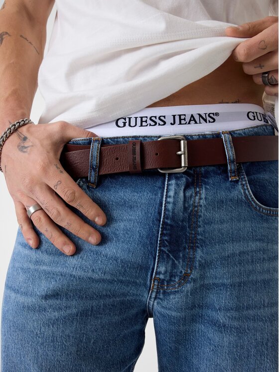 Guess Jeans Guess Jeans Jeansy 182243 Modrá Regular Fit