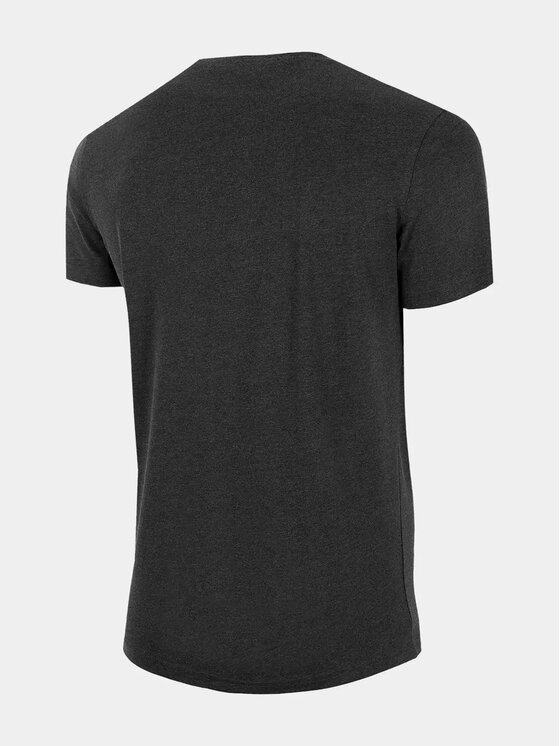 4F 4F T-Shirt H4Z22-TSM352 Szary Regular Fit