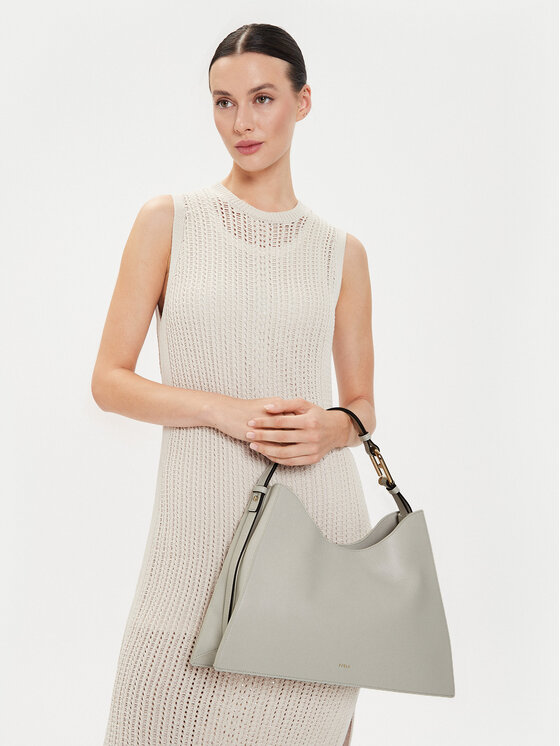 Furla Furla Kabelka Nuvola L Hobo WB01246-BX2045-1704S-1007 Sivá