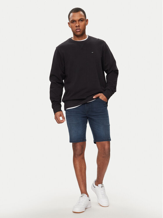 Wrangler Wrangler Szorty jeansowe Texas 112350904 Granatowy Regular Fit