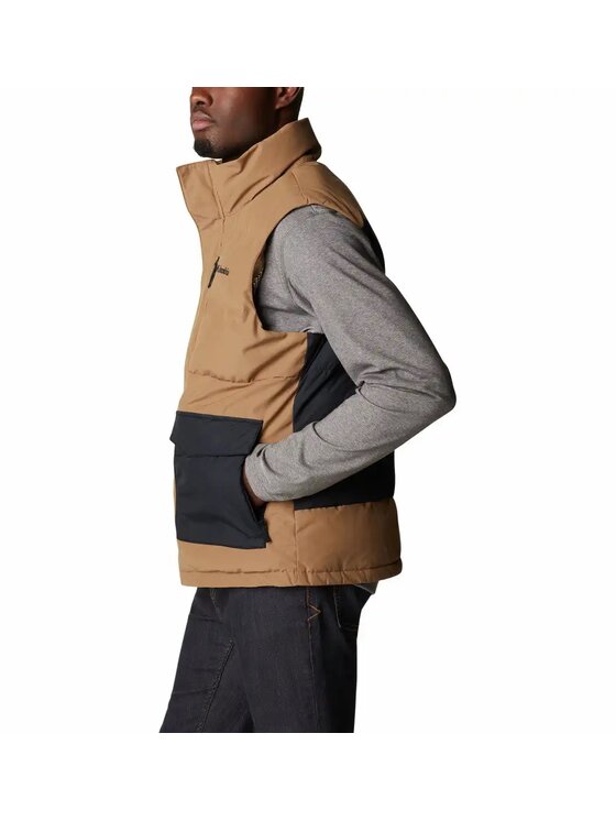 Columbia Columbia Kamizelka 200851 Brązowy Regular Fit