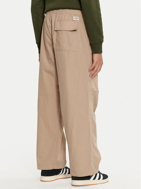 Jack & Jones Jack & Jones Spodnie materiałowe Parachute 12260931 Beżowy Loose Fit