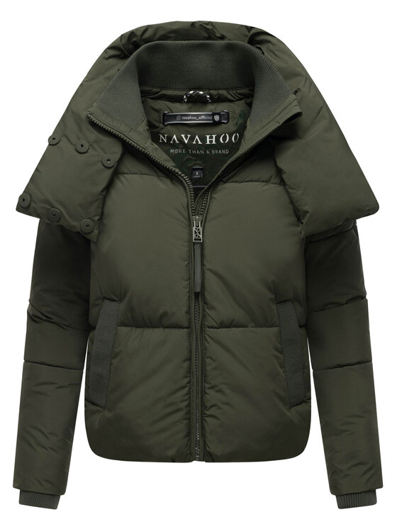 Navahoo Navahoo Kurtka zimowa Traumelfe Zielony Regular Fit
