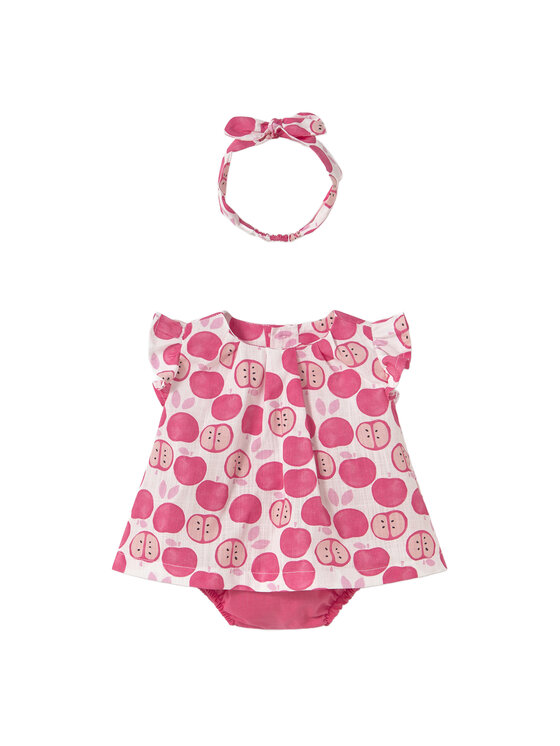 Mayoral Mayoral Vestito da giorno 1260 Rosa Regular Fit