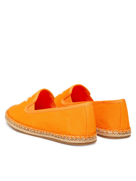 Tommy Hilfiger Tommy Hilfiger Espadrillas Th Script Summer Espadrille FW0FW09240 Arancione