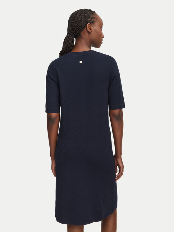 JOOP! JOOP! Плетена рокля 263Kn32Kulana 30103289 Тъмносин Slim Fit