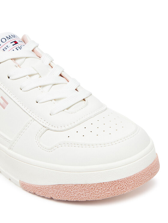 Tommy Hilfiger Tommy Hilfiger Снікерcи Low Cut Lace-Up Sneaker T3A9-33740-1355 S Білий
