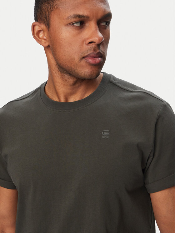 G-Star Raw G-Star Raw T-shirt Lash D16396-B353 Grigio scuro Relaxed Fit