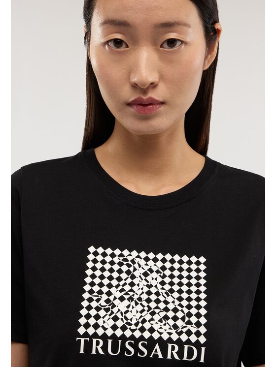 Trussardi Trussardi T-shirt G1346000246N033 Nero Regular Fit