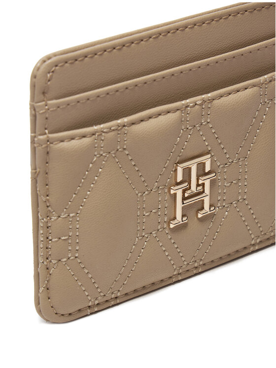 Tommy Hilfiger Tommy Hilfiger Puzdro na kreditné karty AW0AW16591 Béžová