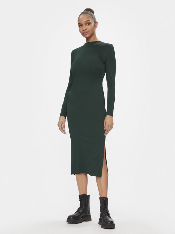 JDY Vestito da giorno Filipa 15305343 Verde Slim Fit, taglia : L