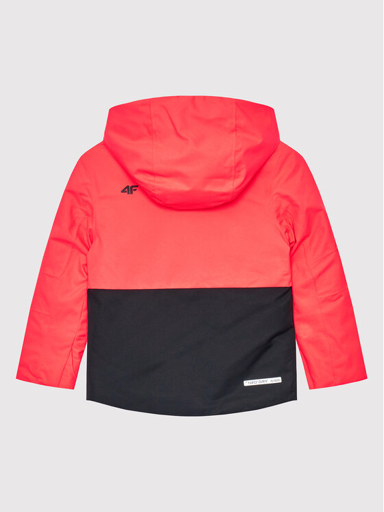 4F 4F Лижна куртка HJZ22-JKUDN001 Рожевий Regular Fit
