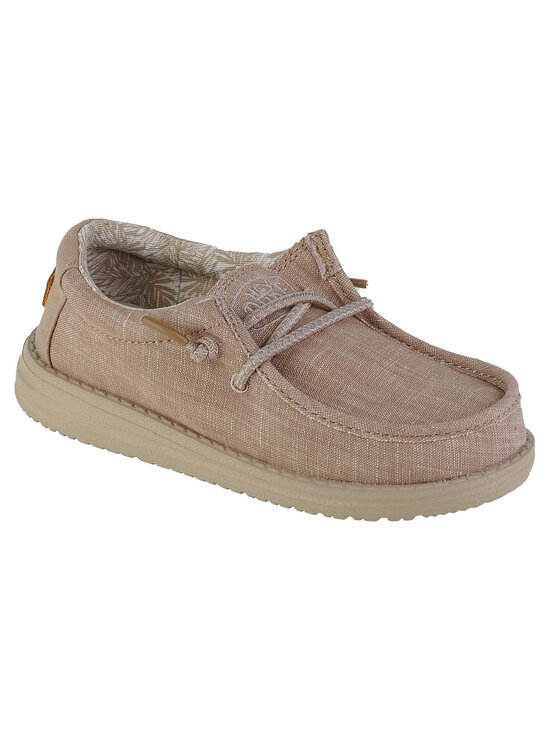 Hey Dude Hey Dude Sneakers Hey Dude Wally Youth Basic Beige