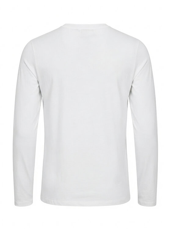 Ombre Ombre S dlouhým rukávem L172 Bílá Regular Fit