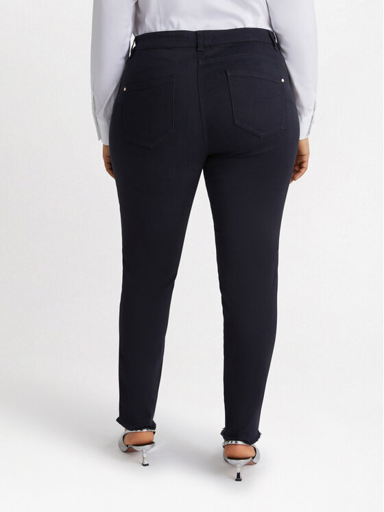 Fiorella Rubino Fiorella Rubino Pantaloni di tessuto P547T204794N034 Blu Skin Fit
