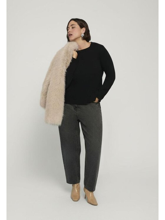 Fiorella Rubino Fiorella Rubino Cardigan M031L008293N033 Nero Regular Fit