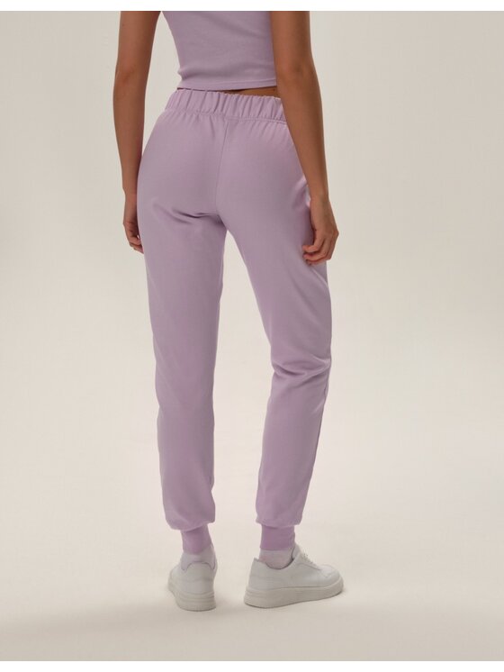 Esotiq Esotiq Spodnie piżamowe 42121 Fioletowy Regular Fit