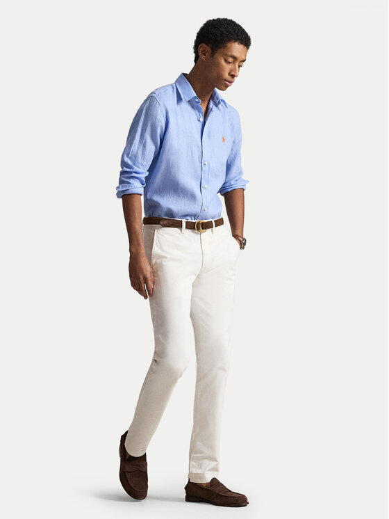 Polo Ralph Lauren Polo Ralph Lauren Πουκάμισο 710968915504 Μπλε Slim Fit