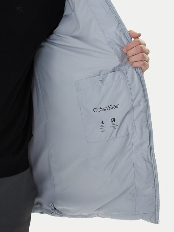 Calvin Klein Calvin Klein Vatovaná bunda LV04LD516G Šedá Regular Fit