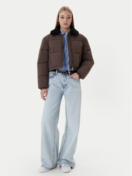 Tommy Jeans Tommy Jeans Giubbotto invernale Teddy DW0DW22049 Marrone Regular Fit